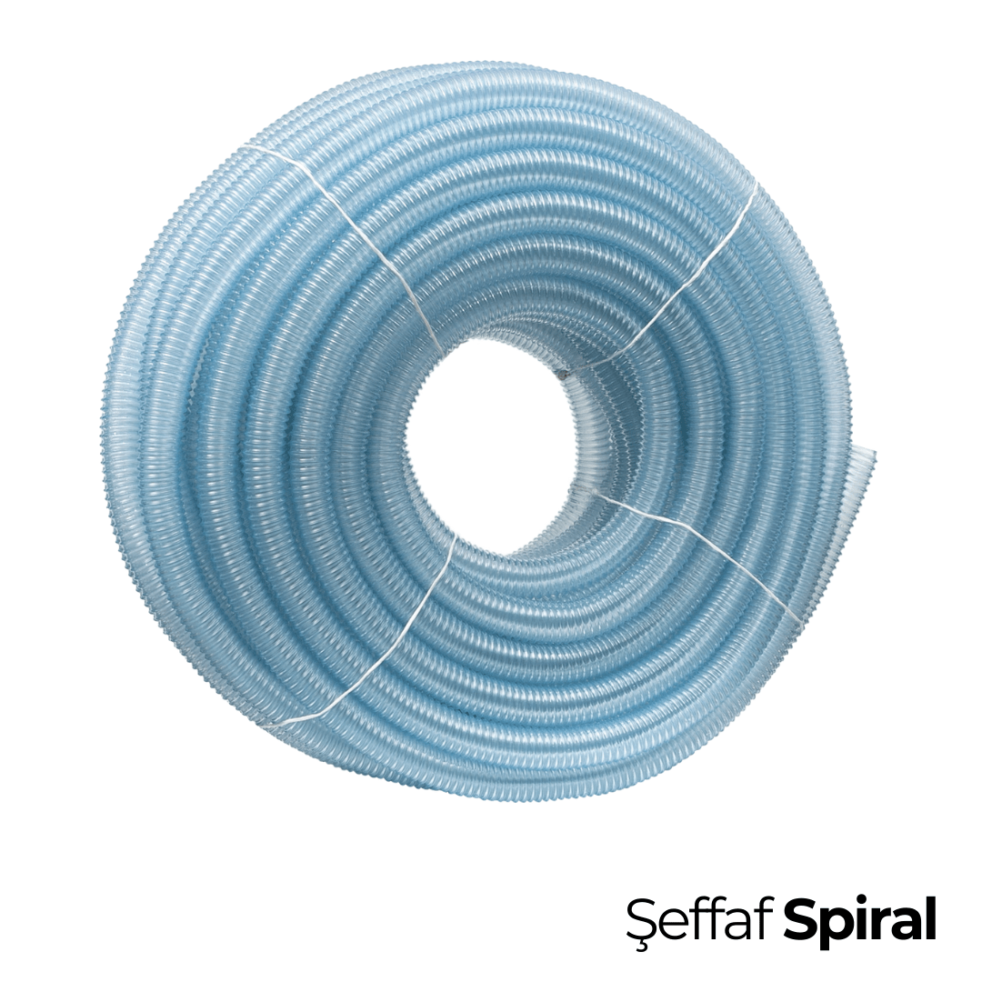 Şeffaf Spiral