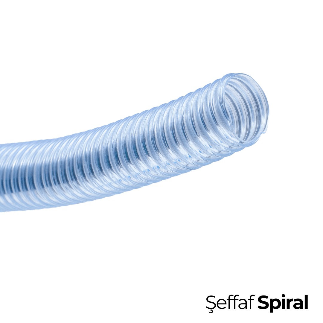 Şeffaf Spiral